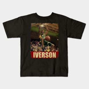 Allen Iverson - NEW RETRO STYLE Kids T-Shirt